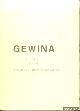  Diverse auteurs, Gewina. Index t/m 25. Register op auteurs en onderwerpen