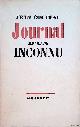  Cocteau, Jean, Journal d'un inconnu