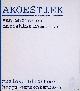  Acht, Rob van, Akoestiek van muziek en muziekinstrumenten. Overzicht van de artikelen in de Journal of the Acoustical Society of America (1929-1982) en het Bulletin du Groupe d' Acoustique Musicale (1963-1982) over akoestiek van muziek en muziekinstrumenten