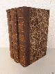  Lamartine, Alphonse de:, Harmonies poétiques et religieuses tome premier; Harmonies poétiques et religieuses tome deuxième; Méditations poétiques (3 volumes)
