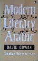  Cowan, David, An Introduction to Modern Literary Arabic