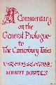  Bowden, Muriel, A Commentary on the General Prologue to the Canterbury Tales