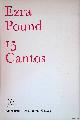  Pound, Ezra, 15 Cantos