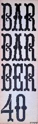 Bernlef, J. & G. Brands & K. Schippers (redactie), Barbarber 40: Tijdschrift voor teksten