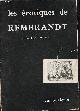  Ostermann Georges, Les érotiques de Rembrandt - gravures et dessins.