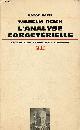  Reich Wilhelm, L'analyse caractérielle - Collection " bibliothèque scientifique, science de l'homme ".