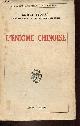  Comte Sforza, L'énigme chinoise - Collection " bibliothèque politique et économique ".