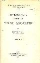  Gilson Etienne, Introduction a l'étude de Saint Augustin - Collection études de philosophie médiévale n°11 - 4e édition.