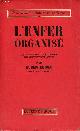  Kogon Eugen, L'enfer organisé - Le système des camps de concentration - Collection pour servir à l'histoire de ce temps n°5.