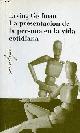9505180292 Goffman Erving, La presentacion de la persona en la vida cotidiana.