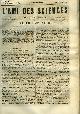  Collectif, L'ami des sciences n° 45 - Propulseur de M. Laurant, Vues sur la cristallisation, Foyers fumivores de M. Boquillon, Métier a broder, Horloge astronomique, Du retour des animaux domestiques a l'état sauvage, D'un moyen propre a arrêter les chevaux emportés