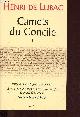 2204085286 de Lubac Henri, Carnets du Concile, Tome 1 (1 volume).