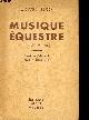  Tugel Ludwig, Musique équestre (Pferdemusik).