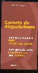  QUARIN JEAN MARC, CARNETS DE DEGUSTATION BORDEAUX 1983 VINGT ANS APRES LES GRANDS VINS LIQUOREUX DE LOIRE