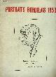  VAN PEE HENRY, PORTRAITS BORDELAIS 1953