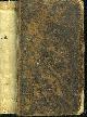  HELOISE ET ABEILARD, LETTRES ET EPITRES AMOUREUSES D'HELOISE ET D'ABEILARD - TOME PREMIER SEUL - NOUVELLE EDITION.