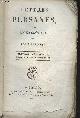  Montesquieu, Lettres persanes - Tomes I et II - Edition stéréotype