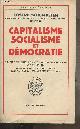  Schumpeter Joseph, Capitalisme socialisme et démocratie - "Bibliothèque économique"