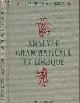  Grammont E./Hamon A., Analyse grammaticale et logique