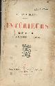  Thibaudet Albert, Intérieurs (Baudelaire, Fromentin, Amiel) - "La critique"