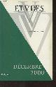  Collectif, Etudes, revue de culture contemporaine - Déc. 2000 - Israël/Palestine : le gâchis - Vers une nouvelle Serbie - Recherche et technologie : les risques d'un monde dual - Puissance d'Emmanuel Mounier - Scientifiques en quête de théologie - Christ à venir - L