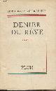  Yourcenar Marguerite, Dernier du rêve
