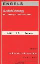2912639255 Engels Friedrich/Cervetto Arrigo, Antidühring (M.E. Dühring bouleverse la science) - La découverte de la politique - "Bibliothèque jeunes"