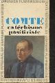  Comte Auguste, Catéchisme positiviste - "GF" n°100
