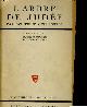  KATHERINE ANNE PORTER, L'ARBRE DE JUDEE