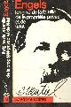  ENGELS FRIEDRICH - BONTE PIERRE- MAINFROY CLAUDE, Engels - l'origine de la famille de la propriete privee et de l'etat - Collection Essentiel n°13