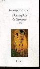 284242459X GEORG SIMMEL - MULLER SIBYLLE (traduction), Philosophie de l'amour - Essai