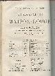  Dumas Alexandre, Maquet A., Le chevalier de Maison-Rouge ou Les girondins- drame en 5 actes, 12 tableaux, en prose