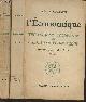  Samuelson Paul A., L'économique, techniques modernes de l'analyse économique Tomes I et II (2 volumes)