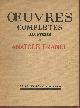  France Anatole, Oeuvres complètes illustrées de Anatole France Tome XX- Les dieux ont soif