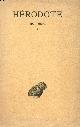 HERODOTE, Par Ph.-E. LEGRAND, HISTOIRES, LIVRE I, CLIO