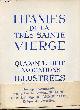  G.D'Aboville, Litanies de la très sainte vierge - quarante huit invocations illustrées.