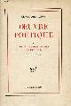  Perse Saint-John, Oeuvre poétique - Tome 1 : éloges - la gloire des rois - anabase - exil - édition revue et corrigée.