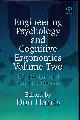 0291398472 HARRIS, DON, Engineering Psychology and Cognitive Ergonomics - Volume 2: Job Design and Product Design (Engineering Psychology and Cognitive Ergonomics Series)