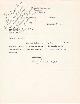 BARONDESS, Benjamin (1891-1960), Typed Note Signed / Unsigned Typescript