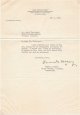 McCOY, Frank R. (1874-1954), Typed Note Signed