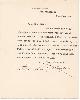  ATHERTON, Gertrude (1857-1948), Typed Note Signed