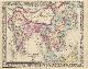  (CENTRAL ASIA -- Map), Map of Hindoostan, Farther India, China, and Tibet