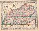  (KENTUCKY -- TENNESSEE -- Map), County Map of Kentucky, and Tennessee