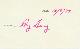  GUY, Ray (1949-2022), Signature