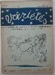  Picasso; Ernst, Max; Cocteau, Jean; Miro, Joan; Grosz, George (artists) Van Hecke, Paul Gustave (editor), Varietes. Revue Mensuelle Illustree de L'Esprit Contemporain. 15 Novembre 1929. 2e Annee No. 7