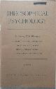  Blavatsky, H.P., Theosophical Psychology. Articles by H.P. Blavatsky