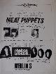  No author, Meat Puppets, Jody Foster's Army, Chelsea and Paris 1942 Punk Concert Flier. Tuesday Aug. 17 (1982) and Tuesday Aug. 24 (1982)