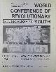  , Young Socialists Report from World Conference of Revolutionary Youth Flier/Handbill