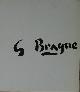  BRAQUE, G (OVER) DOOR FRANCIS PONGE, PIERRE DESCARGUES EN ANDRÉ MALRAUX, G. Braque