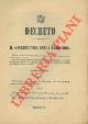  -, Il Governatore della Lombardia recepisce il Decreto Reale del 1857 sui passaporti